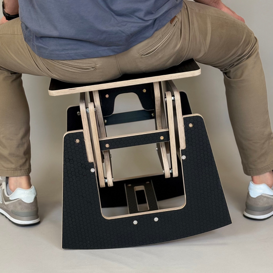 Office balance chair - Black