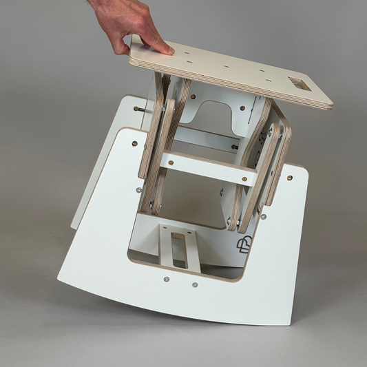 Office balance chair - White