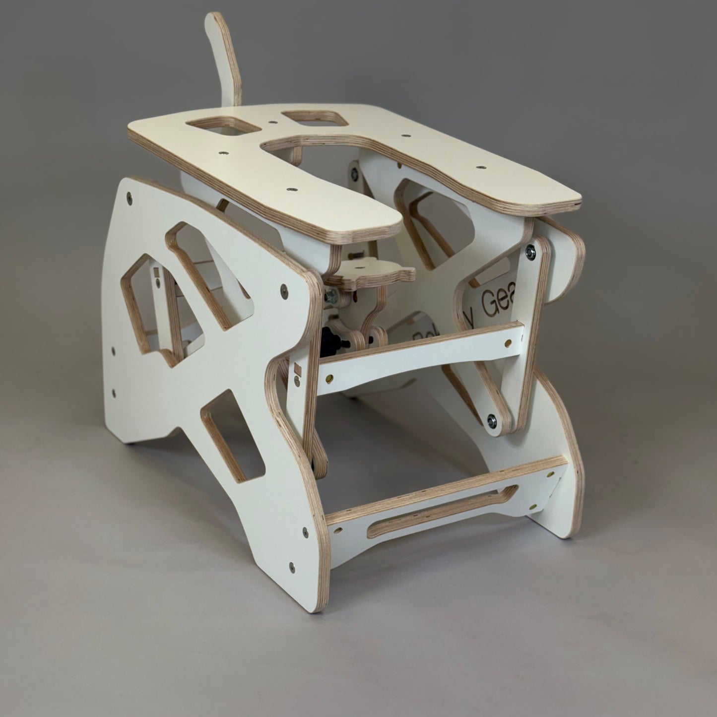 Rocking love chair - White