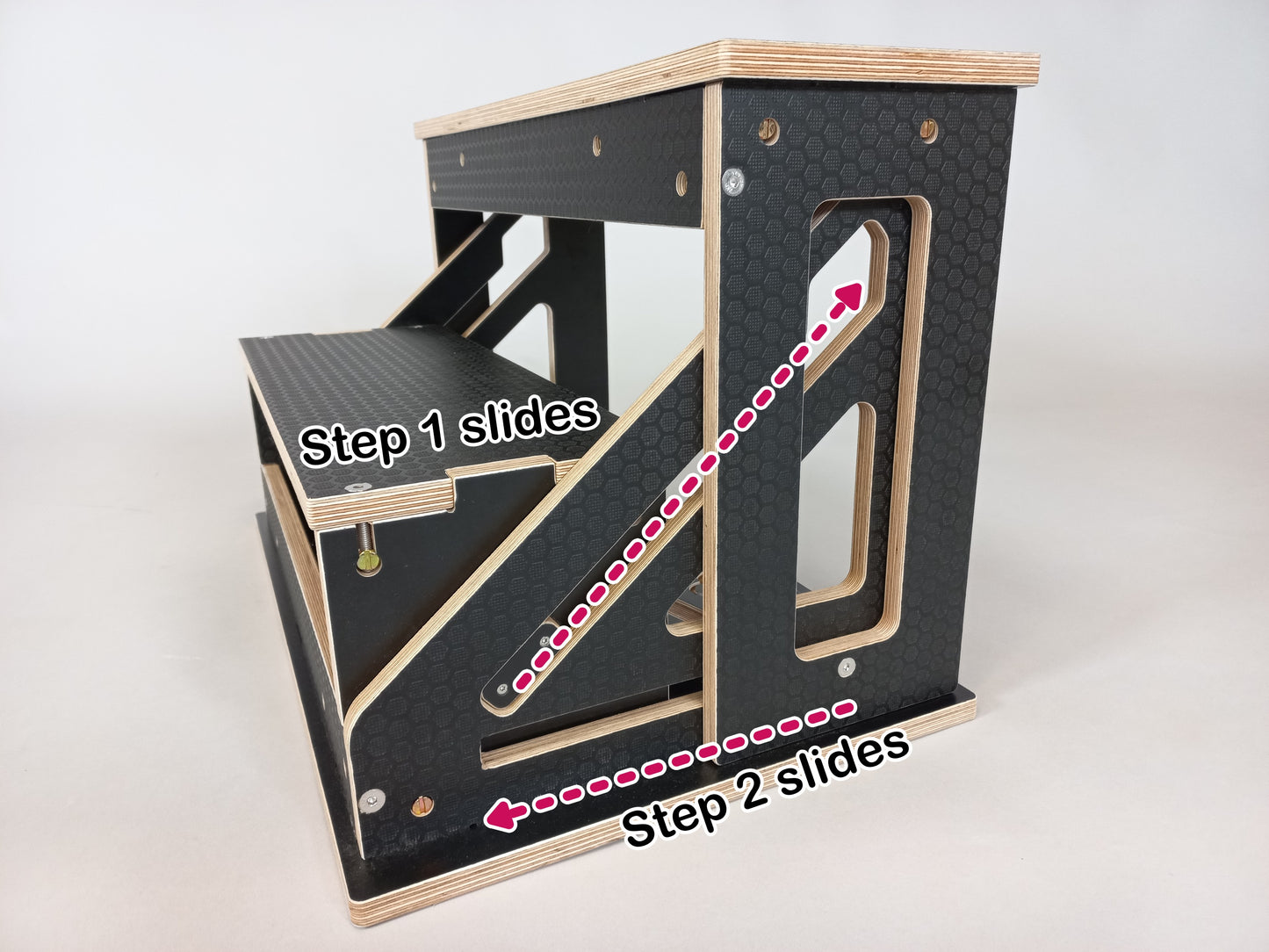 Step stool, Folding ladder