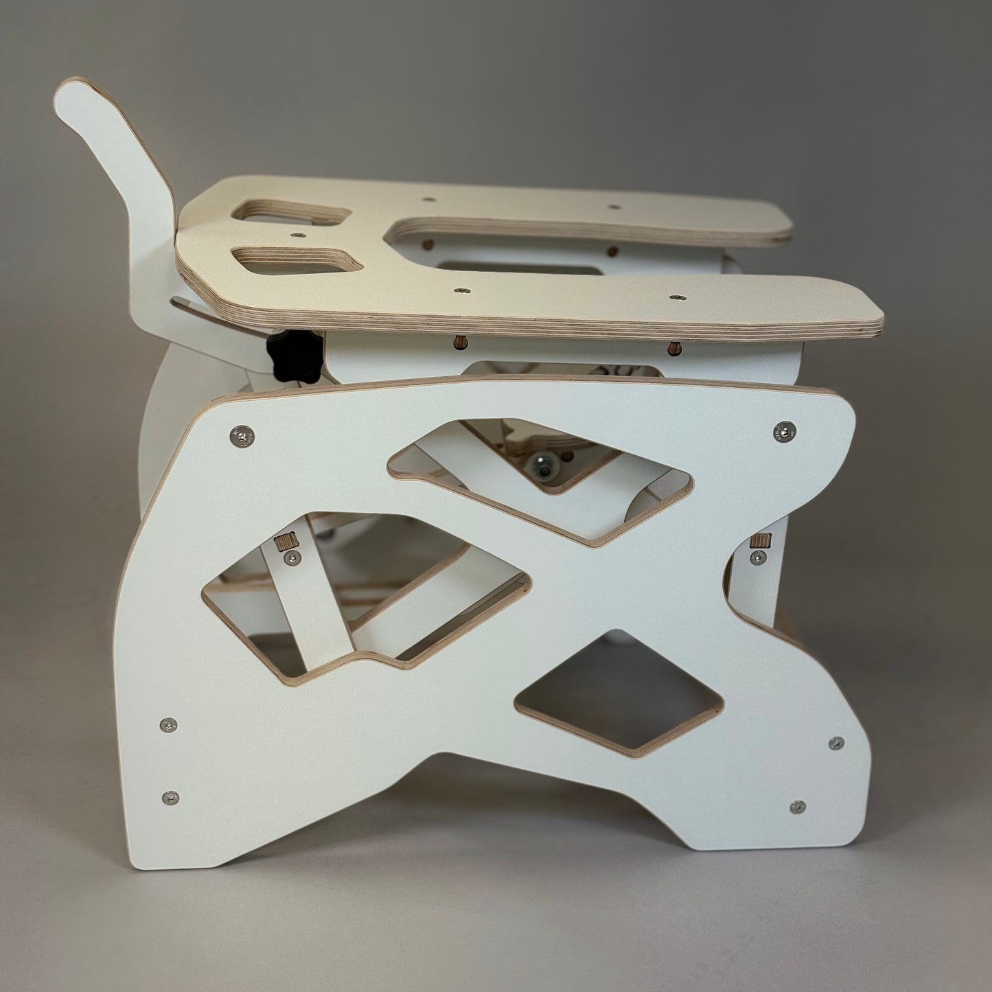 Rocking love chair - White